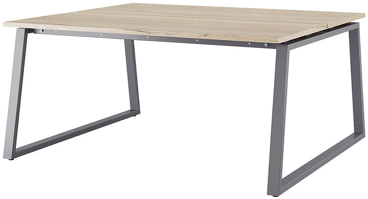 Стол офисный КОБОР TR/2-120/120 graphite/natural