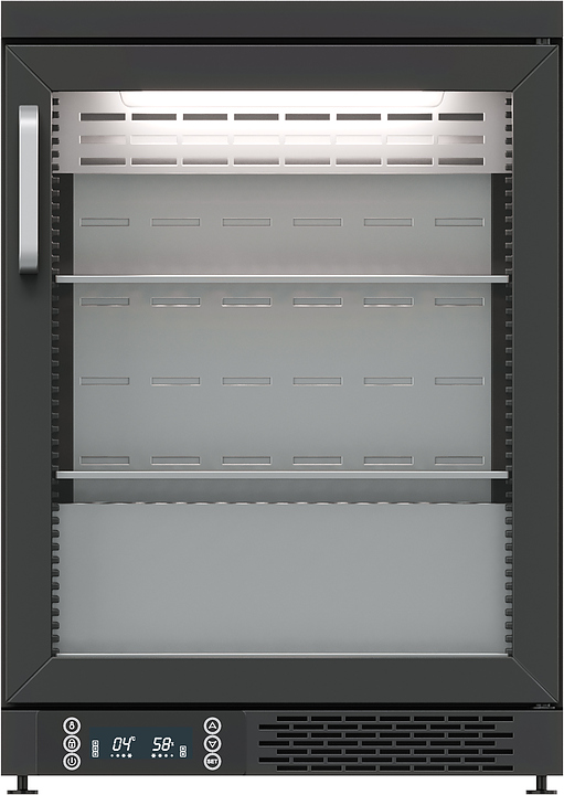 Шкаф холодильный POLAIR CS101-Meat Black (3 полки)