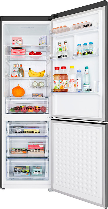 Холодильник Maunfeld MFF195NFIX10 нерж. сталь