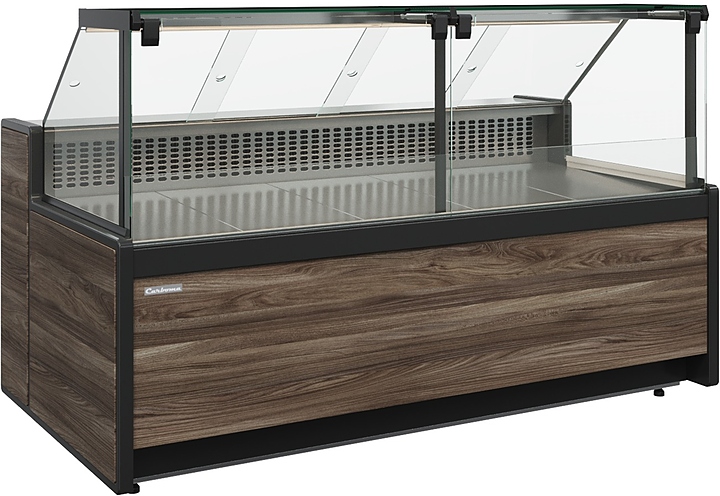 Витрина холодильная Carboma Gelios GC111 SL 2,0-1 1008 (статика, газлифт, без боковин)