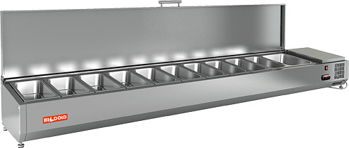 Витрина холодильная HICOLD VRTU 2495 (1/3)