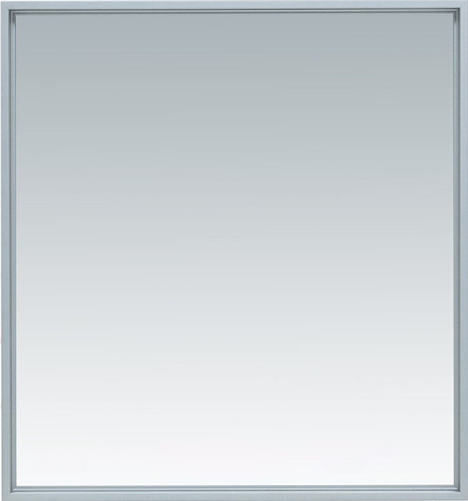 Зеркало De Aqua Алюминиум 70 70х75 см с LED подсветкой, серебро