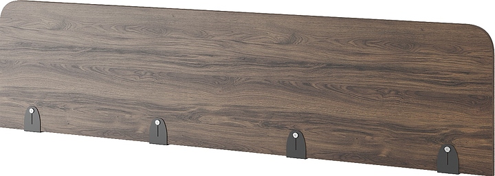 Верхний экран-перегородка КОБОР EV-100 black/charlston (ЛДСП)