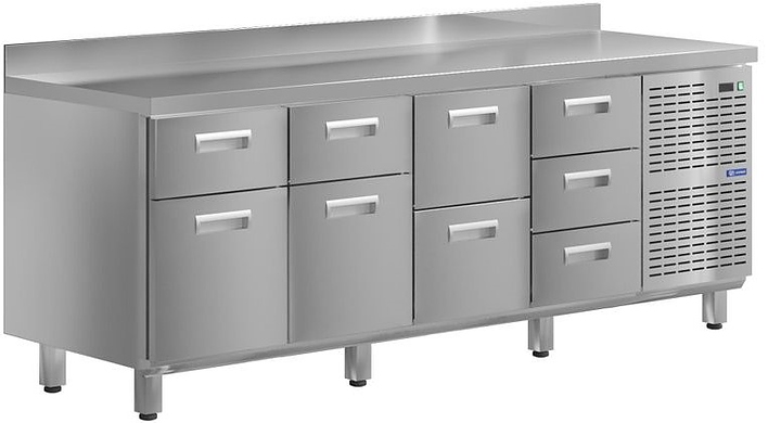 Стол холодильный KAYMAN КСХ-4423/70 (9 ящиков)