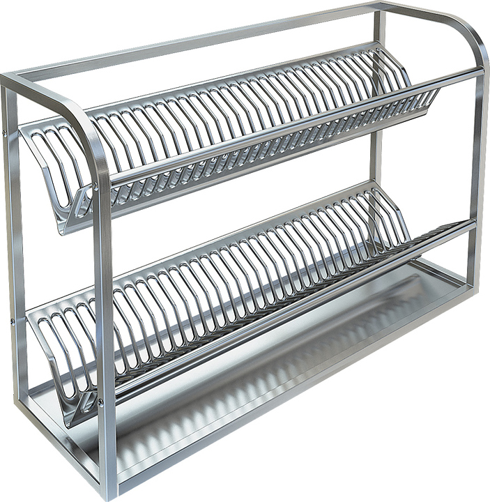 Полка  настенная для тарелок Техно-ТТ ПН-329/900 (с уценкой)