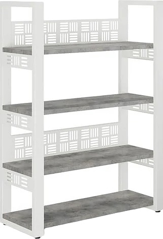 Стеллаж открытый КОБОР SO4-80/36 white/chicago