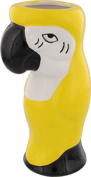 Стакан для коктейлей P.L. Barbossa Tiki TIKI0008 550 мл d=8,1 см h=20 см (керамика) желтый