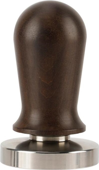 Пуш-темпер P.L. Barbossa D000852-1-wood+SS d=58 мм h=9,6 см (нерж. сталь / дерево) коричневый