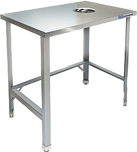 Стол для сбора отходов KAYMAN СЦ-455/0606