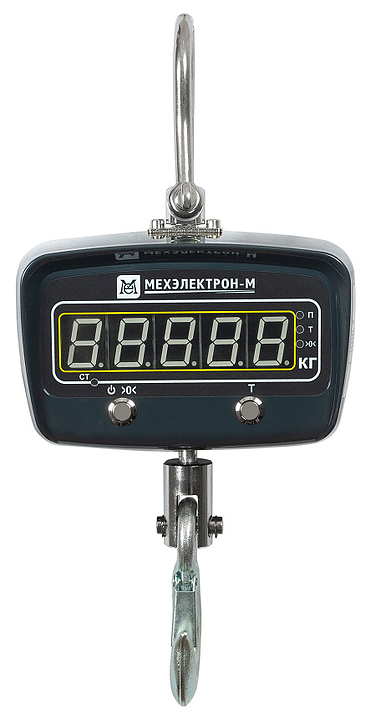 Крановые весы Мехэлектрон-М ВКМ-IV-1000-Д 360 LED (аккумулятор) черный