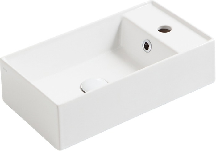 Раковина подвесная SIMAS Agile AG50 bi*1 50х27 см, керамика, белый