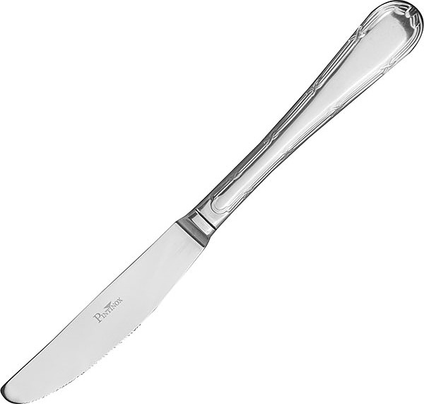 Нож столовый Pintinox Stuttgart 13000003 L=23,5 см с головкой L=11,5 см (нерж. сталь) серебристый