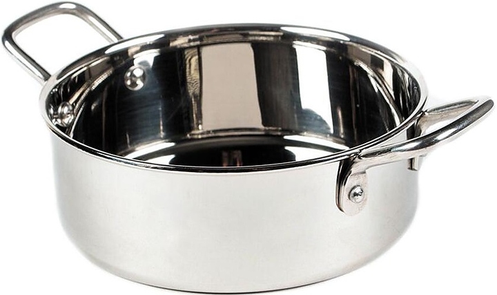 Кастрюля для подачи P.L. Proff Cuisine 73038042 / SG-80230 625 мл d=13,4 см h=5 см (нерж. сталь)