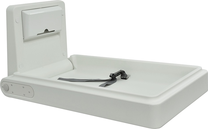 Стол пеленальный Puff 8002 откидной (АБС-пластик) серый