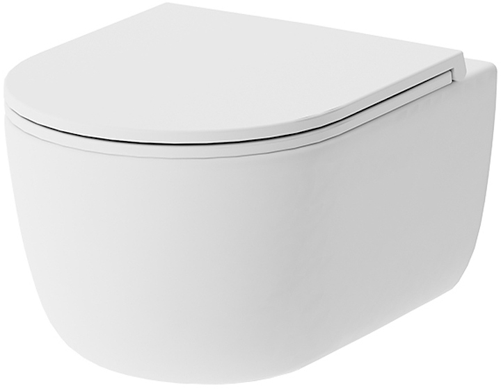 Унитаз подвесной Damixa Sirius DX86C1700SC с сиденьем микролифт