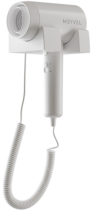 Фен настенный MEYVEL MF10-1600 белый
