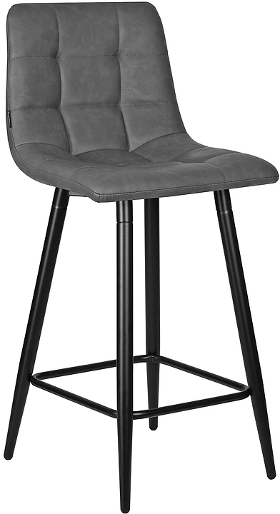 Стул полубарный DOBRIN 8078-1-LML-N OLIVIA (антрацит) 2 шт.