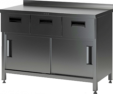 Стол производственный ТММ СГДК-2/1500/600