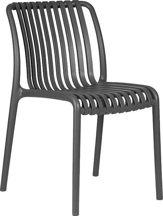 Стул обеденный DOBRIN 776PP-LMZL WALTER (темно-серый)