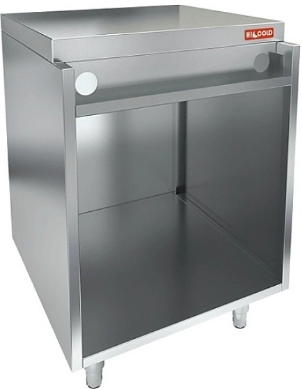 Стол для розлива напитков HICOLD НБМПК-6/5Б (с отверстиями для кран-пистолета, с бортом)