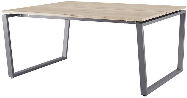 Стол офисный КОБОР OTR/2-80/140 graphite/natural