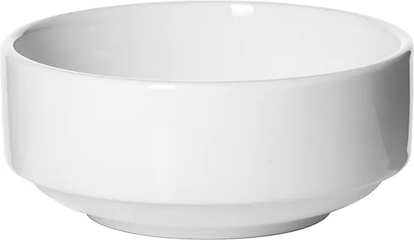 Салатник Kunstwerk A2788 370 мл d=12 см h=4,5 см (фарфор) белый