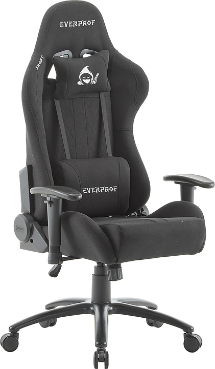 Кресло геймерское Everprof Ghost (ткань) черное