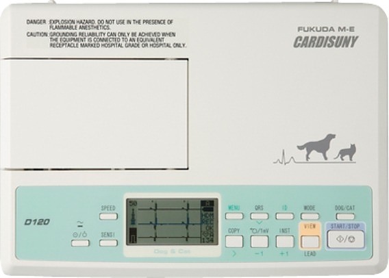 Электрокардиограф ветеринарный Fukuda Denshi Cardisuny D120