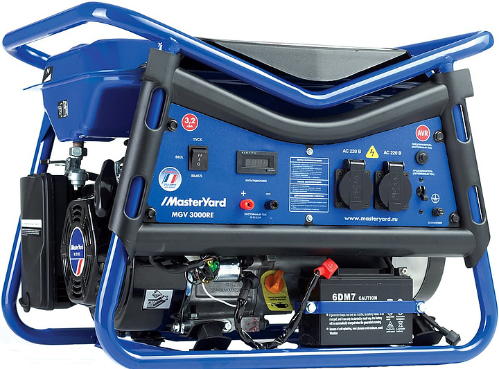 Генератор бензиновый MasterYard MGV 3000RE