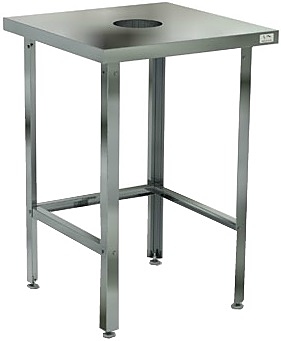 Стол для сбора пищевых отходов КОБОР СРО-60/60/430