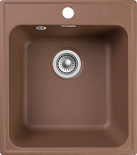 Кухонная мойка GranFest Quarz GF-Z17 терракот