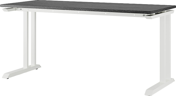 Стол офисный КОБОР L1-80/60 white/glazed