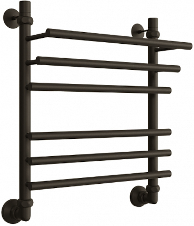 Полотенцесушитель водяной Двин 4627166897570 F Primo 60/50 1"-3/4"-1/2" К3 черный матовый