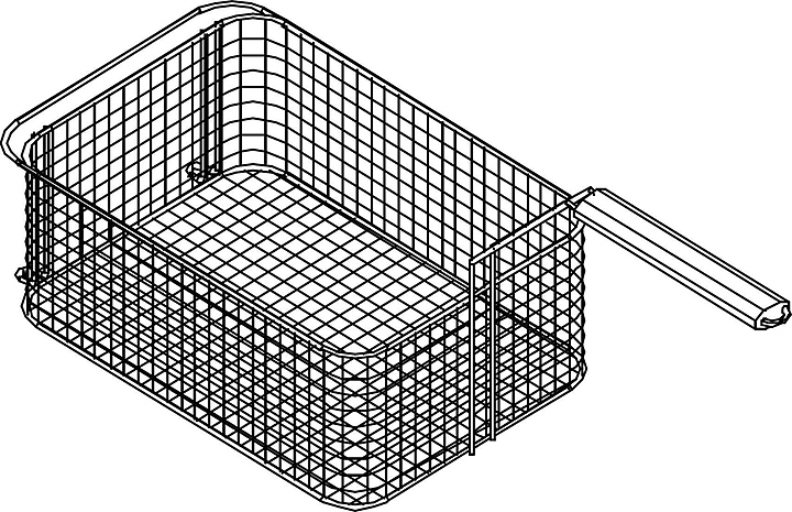 Корзина для фритюрницы Kovinastroj (Kogast) K-EF (230x405x120)