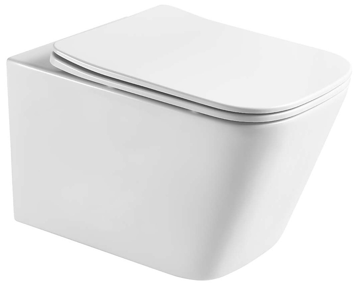 Унитаз подвесной с сиденьем Taliente Amato Tornado 3 CR55003 36х49х37 см белый