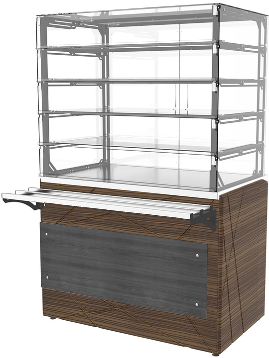 Витрина нейтральная ЧЗТО Провiантъ LVN Stone 1505
