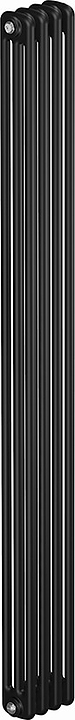 Радиатор Rifar TUBOG TUB 3180-06-AN антрацит (6 секций, боковое подключение)