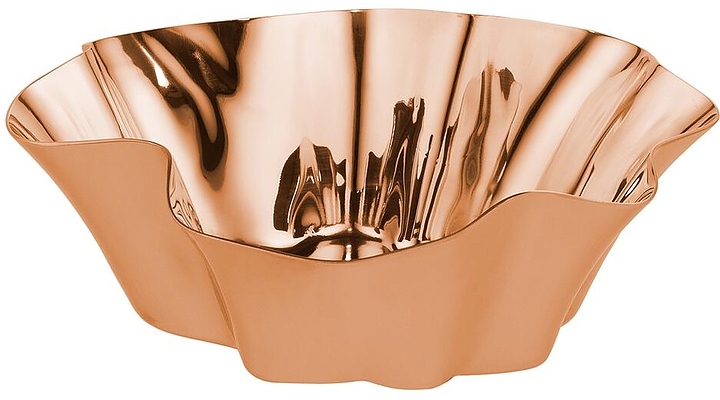 Емкость для подачи закусок/снэков P.L. Proff Cuisine Copper Dents BW2022C 15х12,5 см h 4.9 см