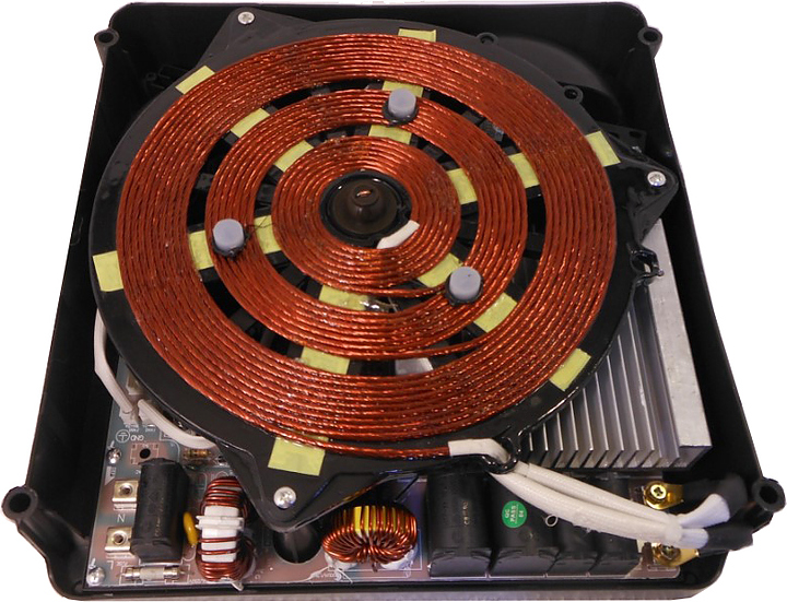 Монтажный комплект индукционной конфорки Luxstahl HW-QP3.5XK-05D (340*340) без пульта