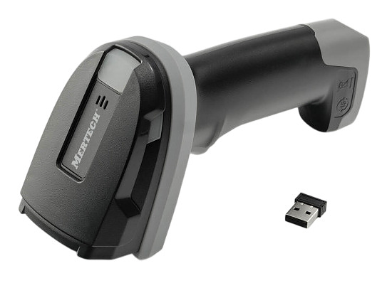Беспроводной двумерный сканер штрих-кода Mertech CL-2420 BLE SPP Dongle P2D USB black, черный