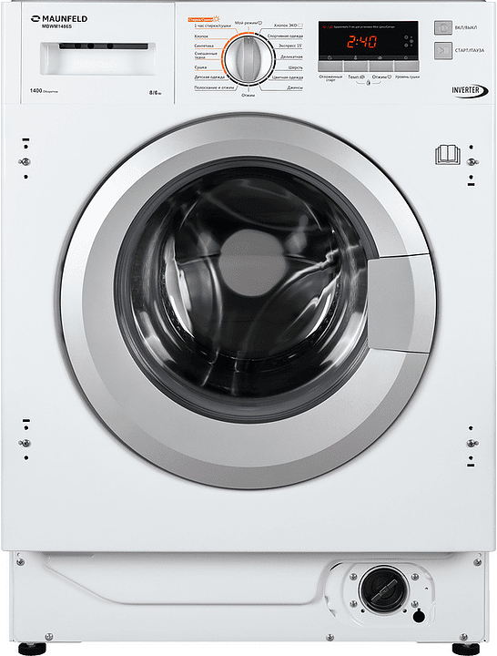 Стирально-сушильная машина Maunfeld MBWM1486S