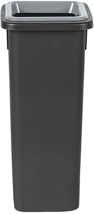 Контейнер для мусора PLAFOR Fit Bin 20 л черный, серый