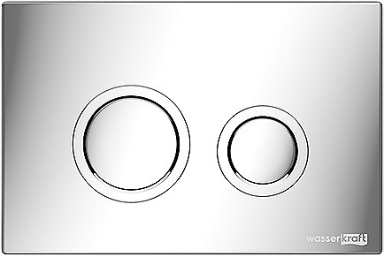 Кнопка смыва Wasserkraft CH01 хром