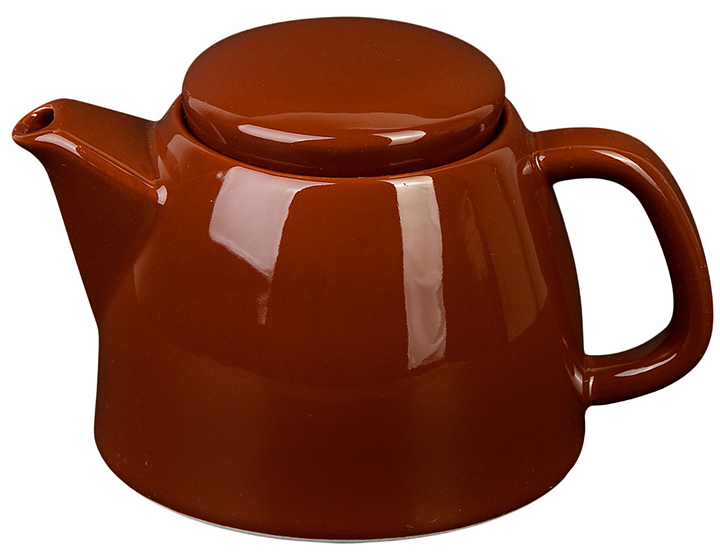 Чайник заварочный Китай Corone Gusto 10286А 500 мл с фильтром, коричневый