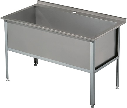 Ванна моечная ATESY ВМ-1/530/1210 с бортом