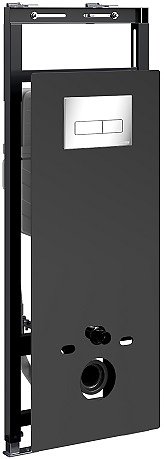 Система инсталляции для подвесного унитаза Wasserkraft Salm 27TLT.010.ME.BL.CH03