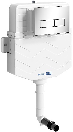 Бачок скрытого монтажа Wasserkraft Aller 10TLT.031.ME.CH03
