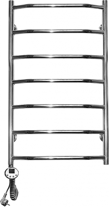 Полотенцесушитель электрический Domoterm Лаура П7 50x70 см EL, левый, хром
