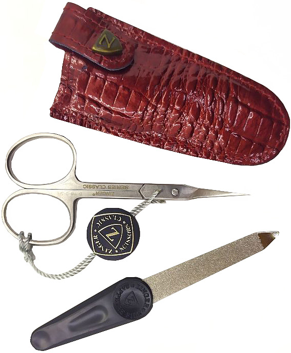 Маникюрный набор ZINGER MS-Z-1-SM(D)-SF дорожный (2 предмета)