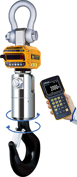 Крановые весы CAS Caston-III 20 THD RF с крюком TWN-B Plus